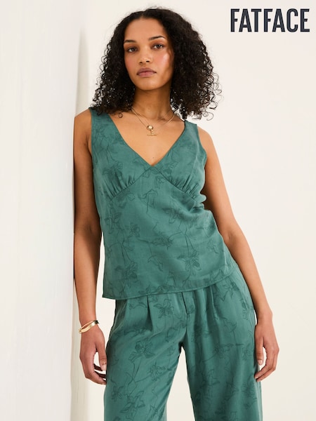 FatFace Cordelia Jade Green Camisole (AL1872) | £39