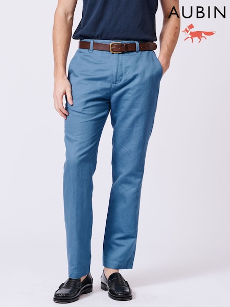 Aubin Blue Owsten Trousers (AL1906) | £119