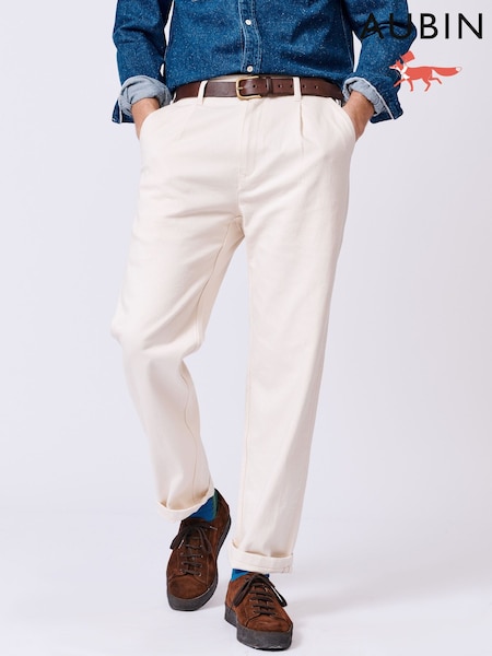 Aubin Cleverton Selvedge Trousers (AL1920) | £129