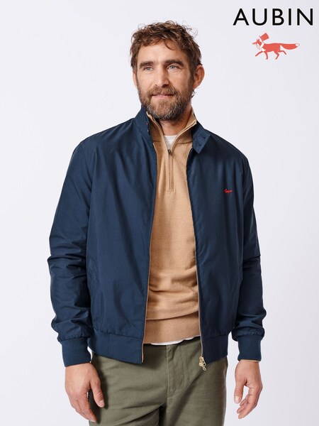 Aubin Blue Authorpe Harrington Jacket (AL1924) | £149