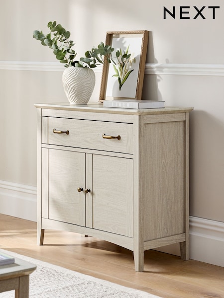 Grey Oakham Oak Effect Small Sideboard (AL2051) | £299