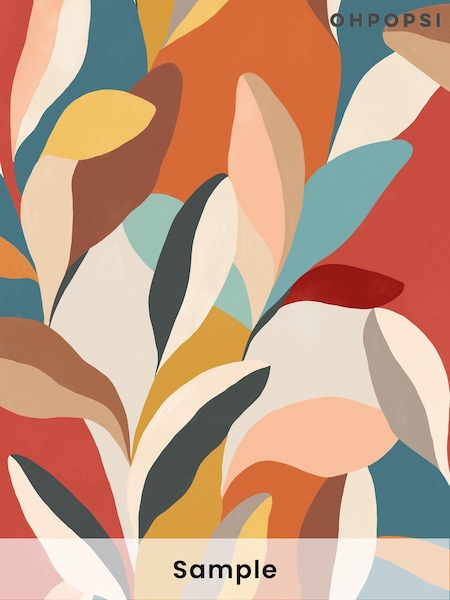 Ohpopsi Honey Pumpkin Riviera A4 Wallpaper Sample (AL2125) | £1
