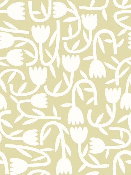 Ohpopsi Apple Tiny Tulip A4 Wallpaper Sample (AL2143) | £1