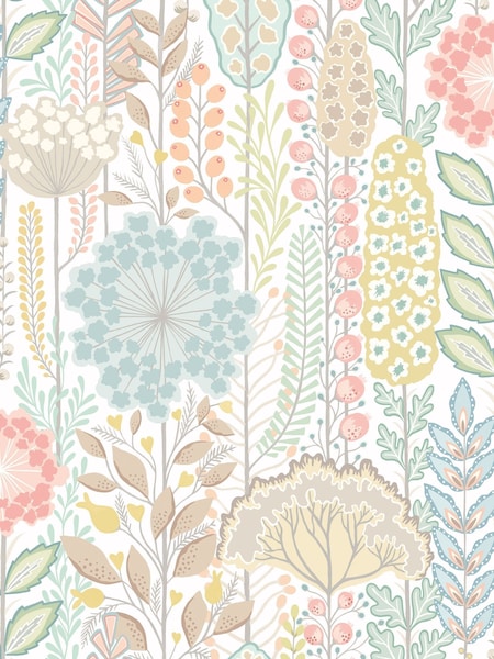 Ohpopsi Pastel Haze Seedheads A4 Wallpaper Sample (AL2144) | £1