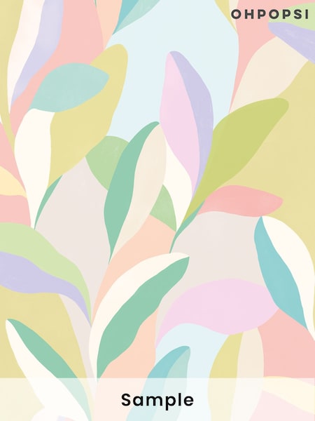 Ohpopsi Pink Lemonade Riviera A4 Wallpaper Sample (AL2145) | £1