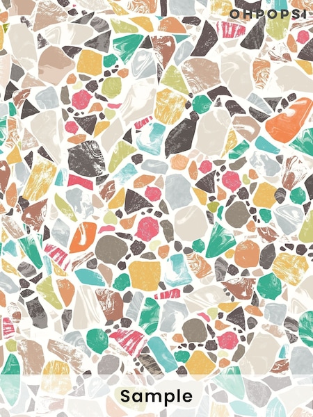 Ohpopsi Tiger and Jade Fragments A4 Wallpaper Sample (AL2148) | £1
