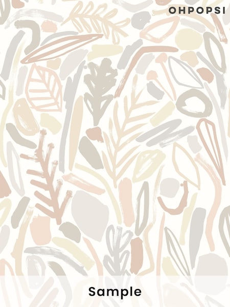 Ohpopsi Parchment Verdure A4 Wallpaper Sample (AL2154) | £1