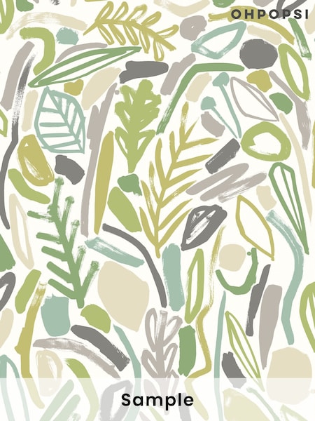 Ohpopsi Forest Verdure A4 Wallpaper Sample (AL2156) | £1