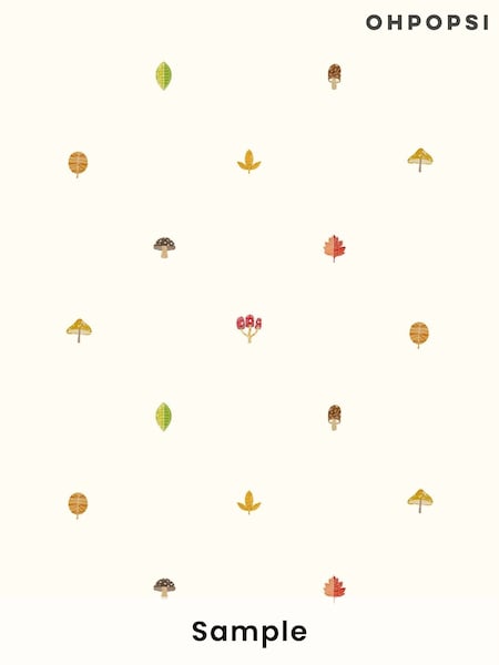 Ohpopsi Marmalade Forest Spot A4 Wallpaper Sample (AL2164) | £1