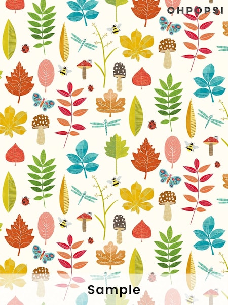 Ohpopsi Marmalade Forest Floor A4 Wallpaper Sample (AL2192) | £1