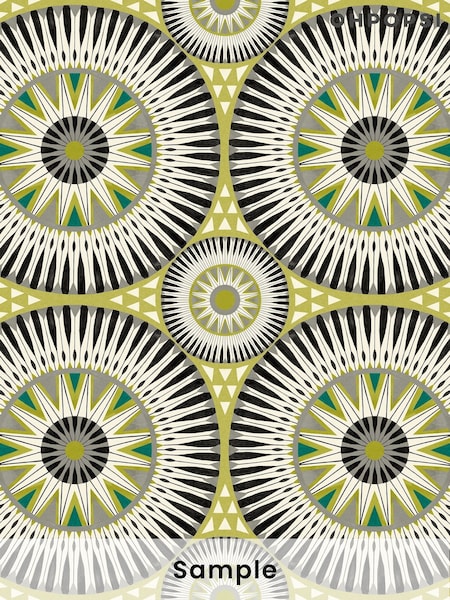 Ohpopsi Midnight Large Ellipse A4 Wallpaper Sample (AL2214) | £1