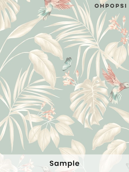 Ohpopsi Rich Duckegg Hummingbird A4 Wallpaper Sample (AL2219) | £1