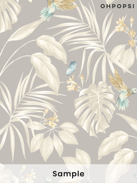 Ohpopsi Flint Hummingbird A4 Wallpaper Sample (AL2222) | £1