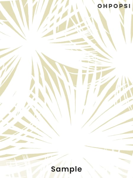 Ohpopsi Moss Palm Silhouette A4 Wallpaper Sample (AL2239) | £1