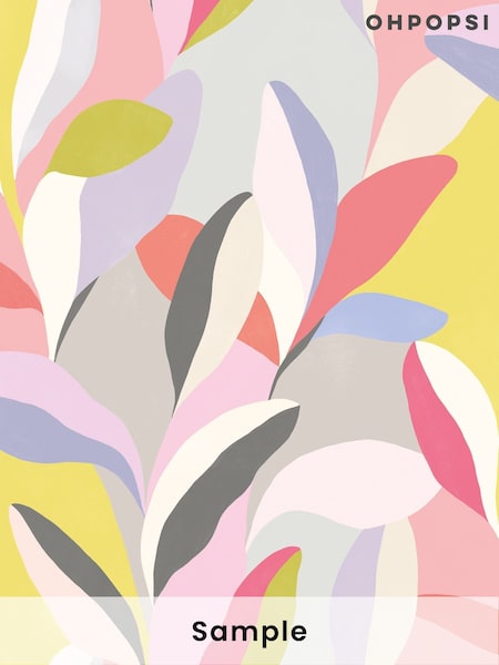 Ohpopsi Rouge and Iris Riviera A4 Wallpaper Sample (AL2256) | £1