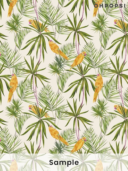 Ohpopsi Chalk Paradise Chalk A4 Wallpaper Sample (AL2282) | £1