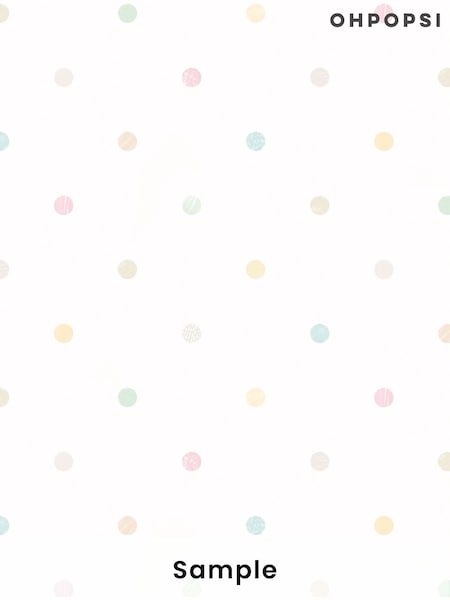 Ohpopsi Dove Mix Doodle Spot A4 Wallpaper Sample (AL2313) | £1
