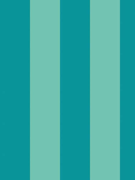 Ohpopsi Rich Teal Bloc Stripe A4 Wallpaper Sample (AL2319) | £1