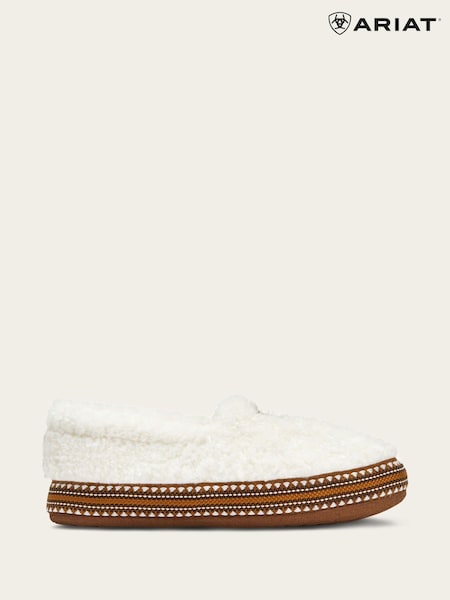 Ariat Western Snuggle White Slippers (AL2618) | £65