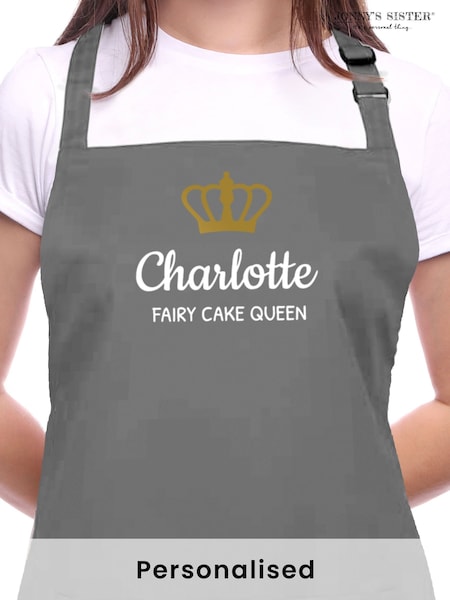 Personalised Adult Crown Apron by Jonnys Sister (AL2868) | £24