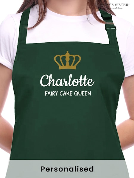 Personalised Adult Crown Apron by Jonnys Sister (AL2875) | £24