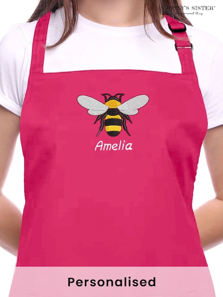 Personalised Embroidered Apron by Jonnys Sister (AL2882) | £28