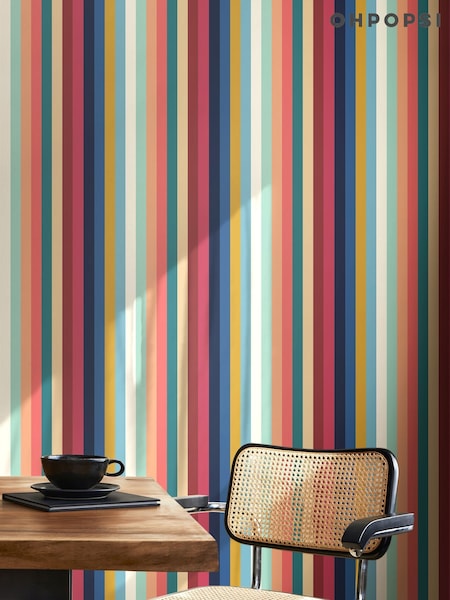 Ohpopsi Lipstick Twist Candy Kaleidoscope 10M Wallpaper (AL3543) | £48