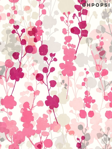 Ohpopsi Raspberry Blossom 10M Wallpaper (AL3545) | £73