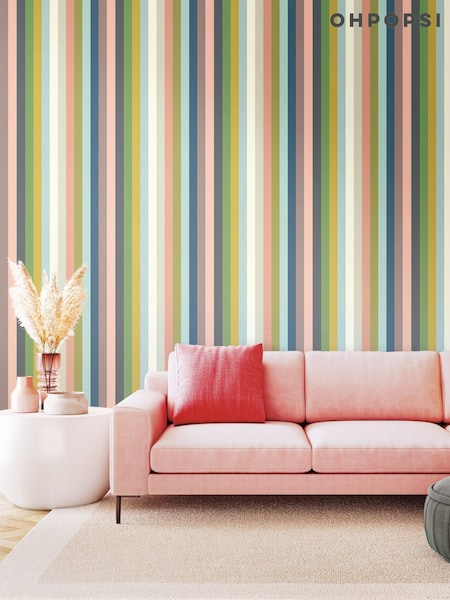 Ohpopsi Earth Twist Candy Kaleidoscope 10M Wallpaper (AL3561) | £48