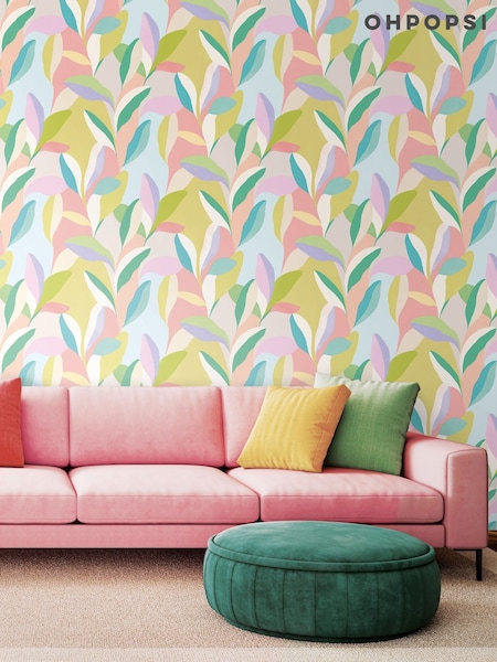 Ohpopsi Pink Lemonade Riviera 10M Wallpaper (AL3571) | £79