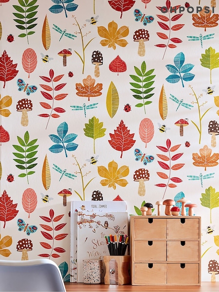 Ohpopsi Marmalade Forest Floor 10M Wallpaper (AL3578) | £43