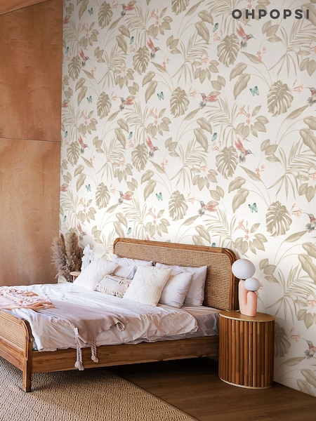 Ohpopsi Oyster Hummingbird 10M Wallpaper (AL3588) | £47