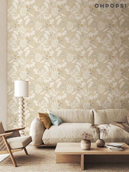 Ohpopsi Straw Hummingbird 10M Wallpaper (AL3602) | £47