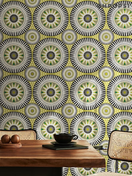 Ohpopsi Midnight Large Ellipse 10M Wallpaper (AL3620) | £73