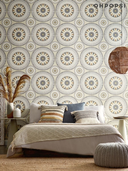 Ohpopsi Fossil Large Ellipse 10M Wallpaper (AL3627) | £73