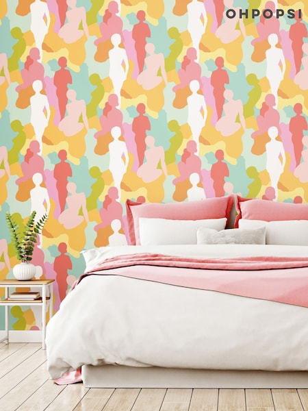 Ohpopsi Citrus Punch Silhouette 10M Wallpaper (AL3632) | £73