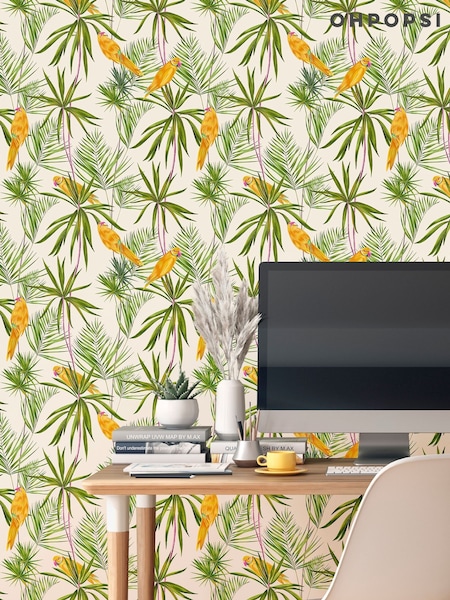 Ohpopsi Chalk Paradise 10M Wallpaper (AL3662) | £47