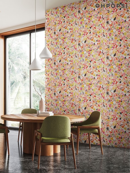 Ohpopsi Coral Crush Fragments 10M Wallpaper (AL3666) | £69
