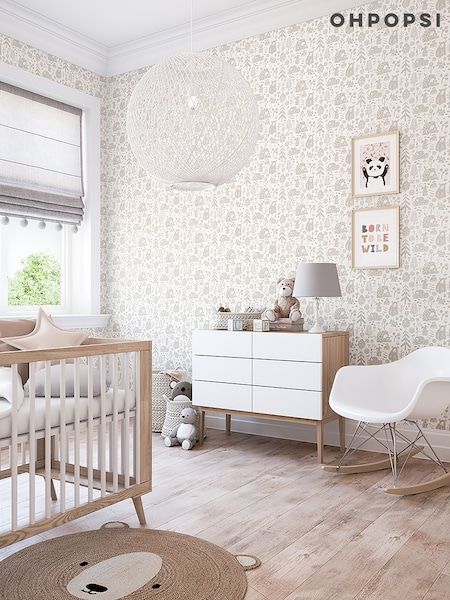 Ohpopsi Dove Honeywood Bears 10M Wallpaper (AL3685) | £43