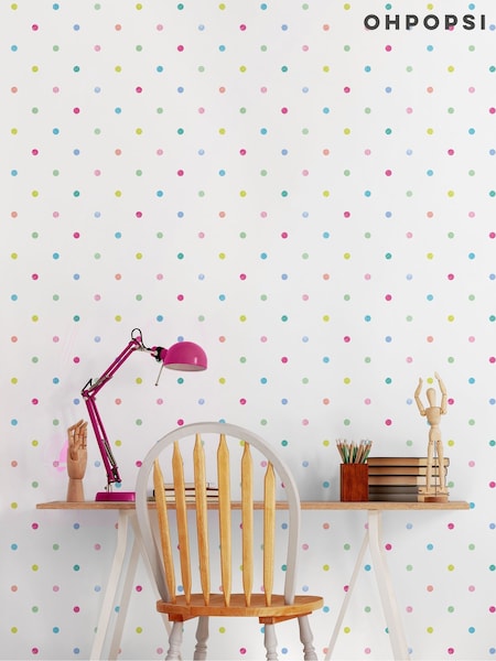 Ohpopsi Candy Apple Doodle Spot 10M Wallpaper (AL3715) | £41