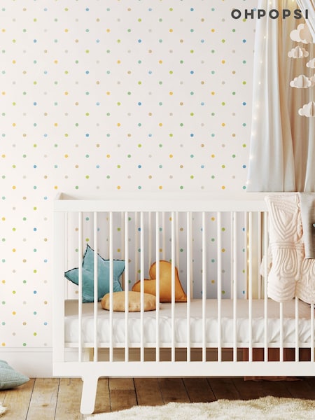 Ohpopsi Sky Doodle Spot 10M Wallpaper (AL3719) | £41
