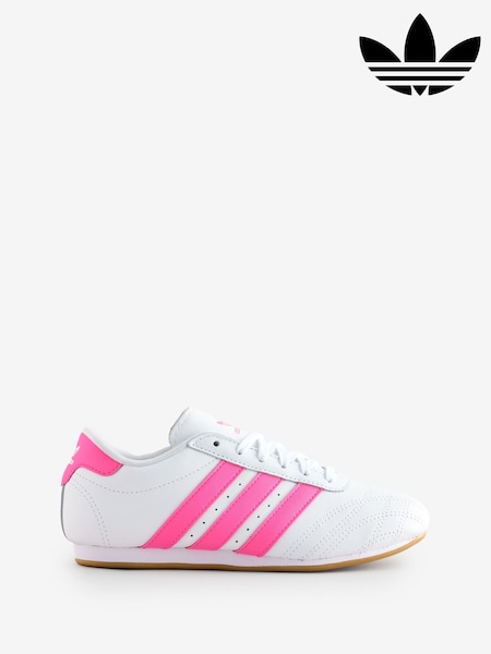 adidas Originals White/Pink Taekwondo Trainers (AL3889) | £50