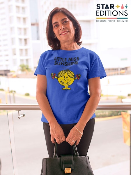 Star Editions Blue Little Miss Sunshine 100% Cotton T-Shirt (AL3912) | £15
