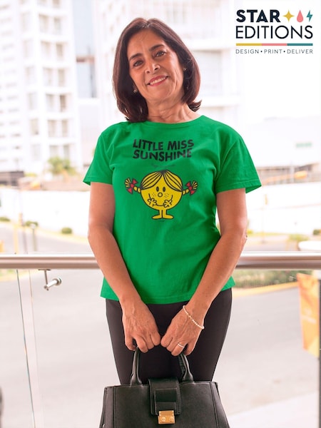 Star Editions Green Little Miss Sunshine 100% Cotton T-Shirt (AL3918) | £20