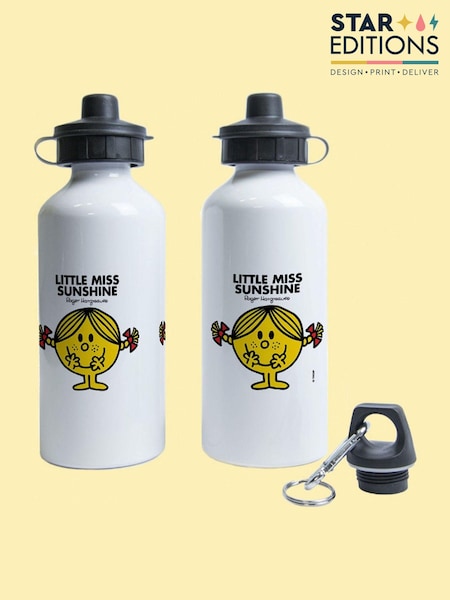 Star Editions ittle Miss Sunshine White Water Bottle (AL3964) | £15