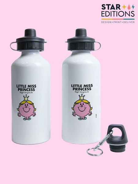 Star Editions Little Miss Princess White Water Bottle (AL3978) | £15