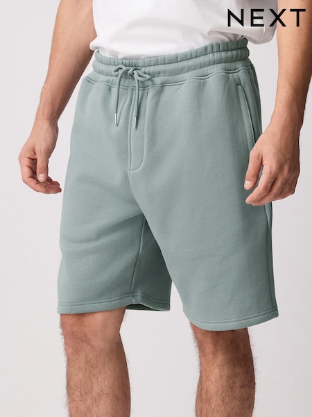 AirForce Blue Brushed Jersey Zip Pocket Shorts (AL4552) | £20