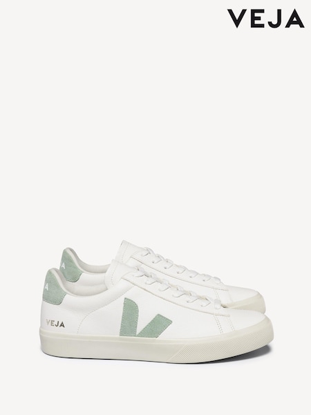 Veja Campo White Trainers (AL4585) | £125