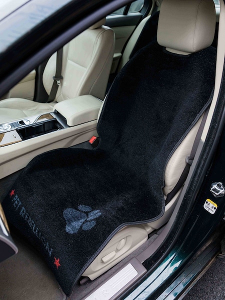 Pet Rebellion Black Carpet Universal Size Single Car Seat D Cover (AL4588) | £38