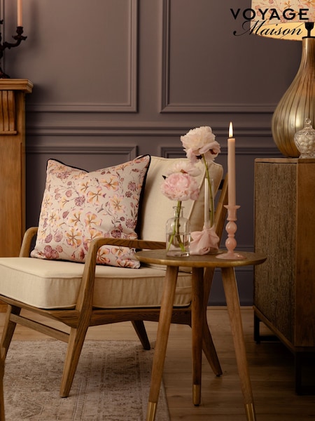 Voyage Maison Primrose Philipa Printed Piped Cushion (AL4778) | £36
